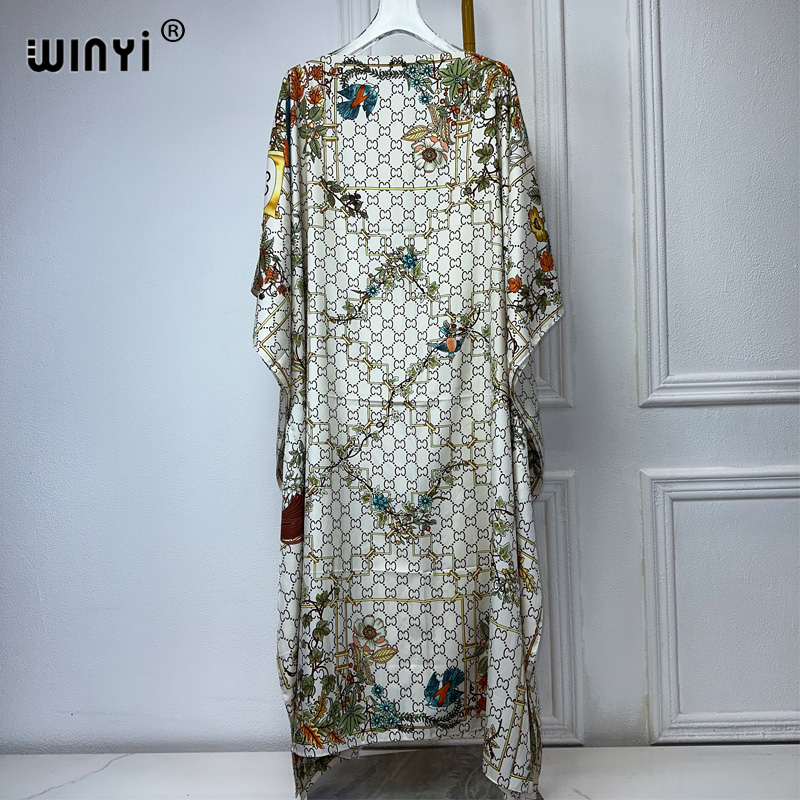 WINYI 2024 gaun Turki untuk wa - Boho Summer Beach Maxi Dress ulasan dan harga